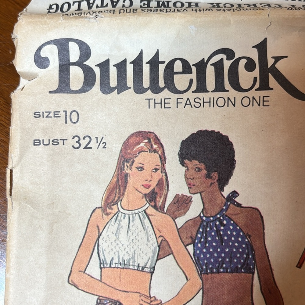 Vintage Butterick #6702 Size 10 UNCUT Pattern - Picture 6 of 11